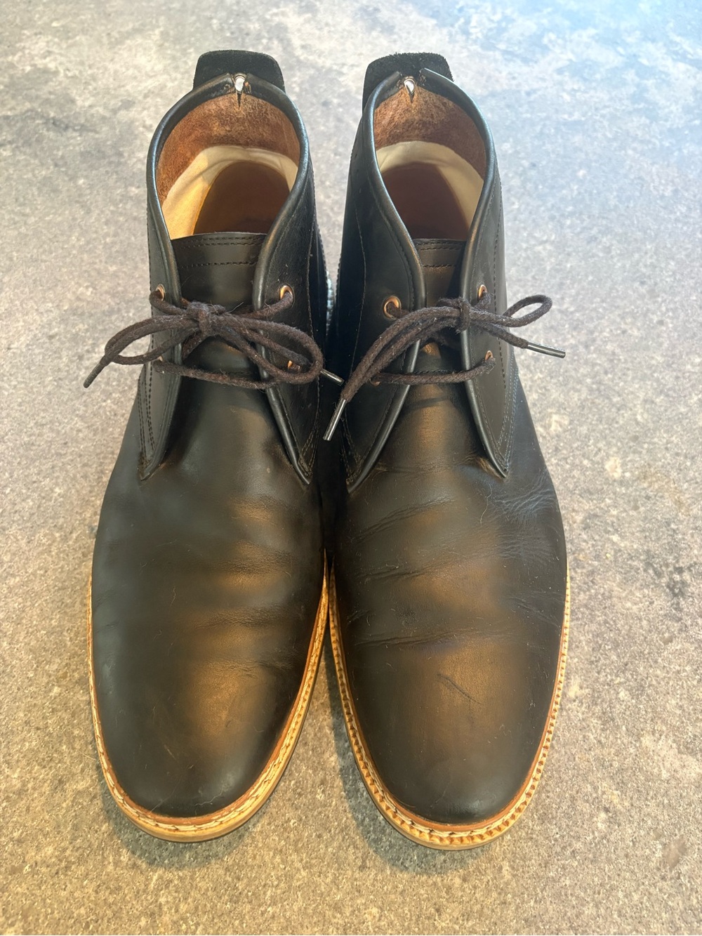 Timberland Men’s West Haven Black Leather Chukka Boots - Classic Lace-Up Style